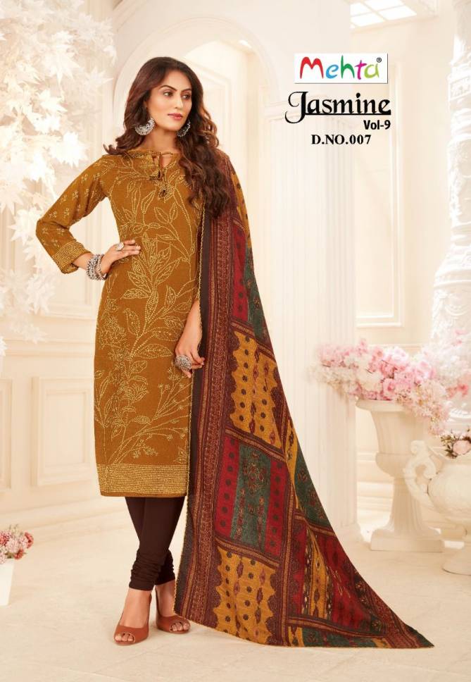 Mehta Jasmine 9 Designer Winter Casual Wear Printed Pashmina Collection